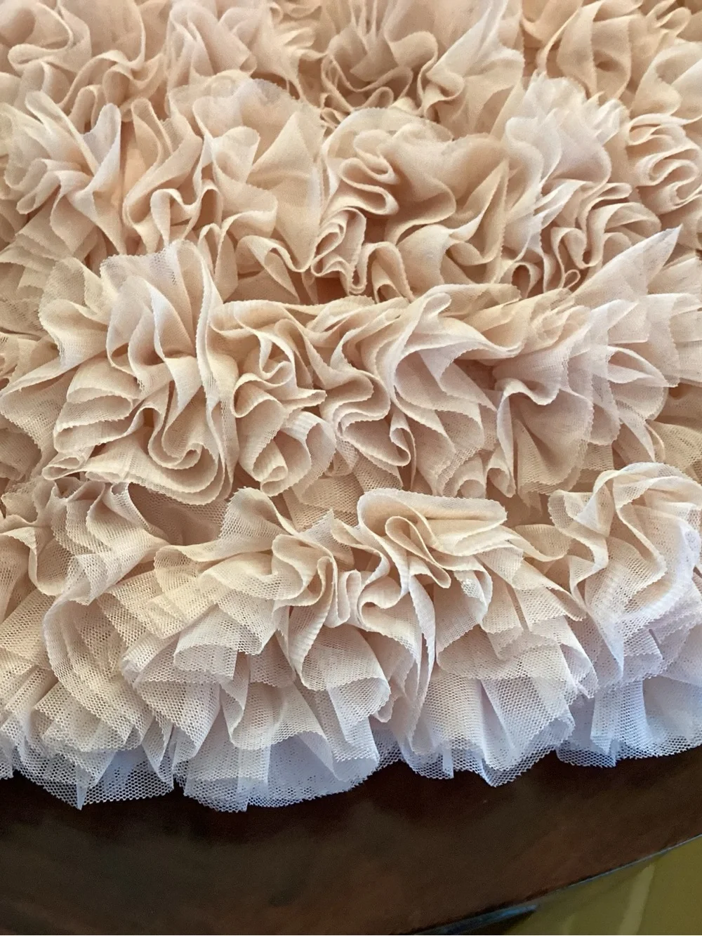 Mini Boden Pink Ruffle Tulle Mini Skirt - Picture 2 of 4